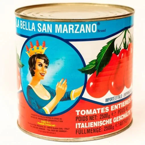 La Bella San Marzano Peeled Tomatoes 2.5kg
