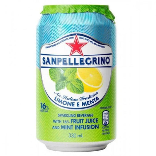 San Pellegrino Lemon & Mint 24x33cl